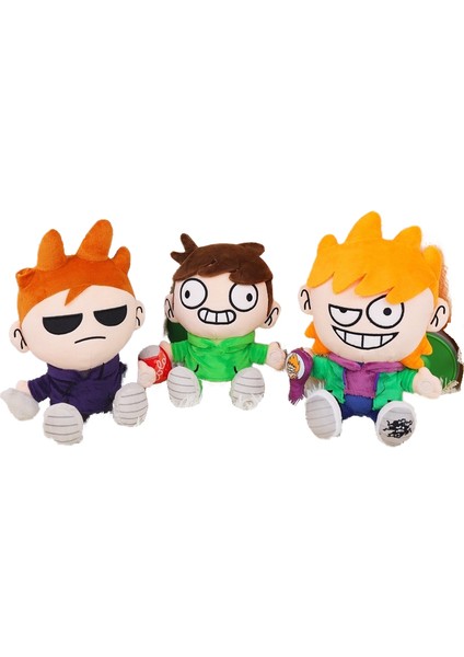 Eddsworld Makeship Tom Boy Doll Sevimli Edd Peluş Oyuncak 30CM (Yurt Dışından)