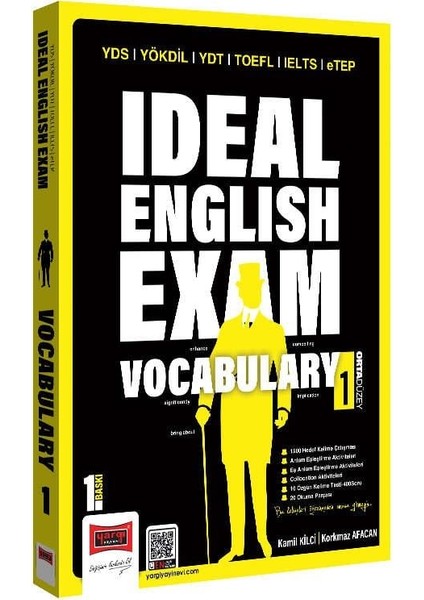 YDS YDT Ideal English Exam Vocabulary 1 Orta Düzey - Kamil Kilci