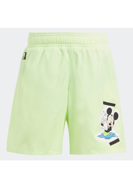 x Disney Mickey Vacation Memories Çocuk Yeşil Mayo Şort (IT8615)