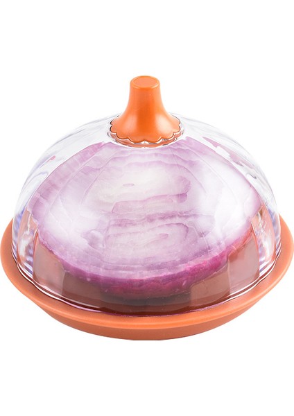 Buzdolabı Için Sebze ve Meyve Saklama Kapları, 2pcs, Yeniden Kullanılabilir Taze Gıda Saklama Kabı, Soğan, Domates Saklama Kabı ve Limon Saklama Kabı, Buzdolabı Sebze Sebzelik (Yurt Dışından)