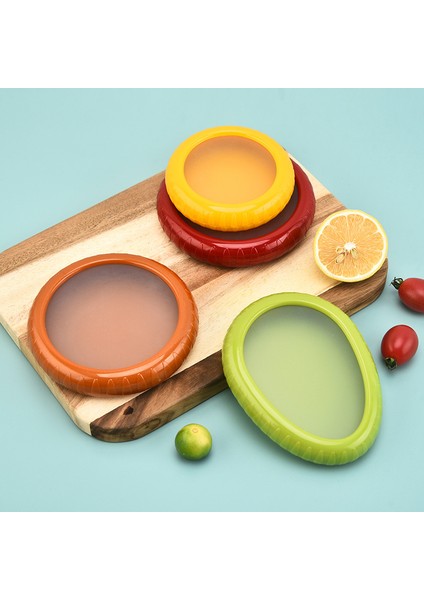 Avokado Koruyucu ve Domates Tutucu - 1pc, Buzdolabı Için Yeniden Kullanılabilir Saklama Kapları - Sarımsak, Soğan, Limon ve Patates Için Ideal, Buzdolabı Sebze Sebzelik (Yurt Dışından)
