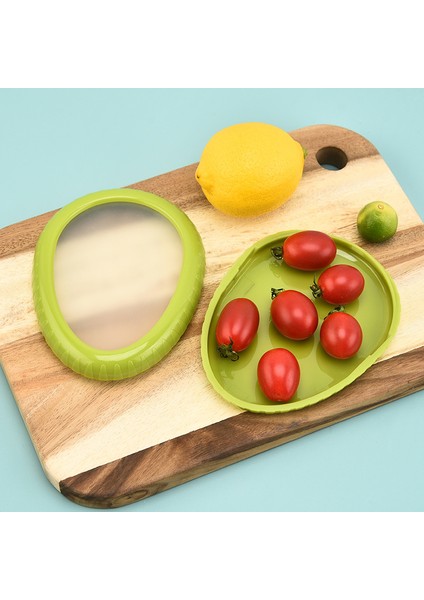 Avokado Koruyucu ve Domates Tutucu - 1pc, Buzdolabı Için Yeniden Kullanılabilir Saklama Kapları - Sarımsak, Soğan, Limon ve Patates Için Ideal, Buzdolabı Sebze Sebzelik (Yurt Dışından)