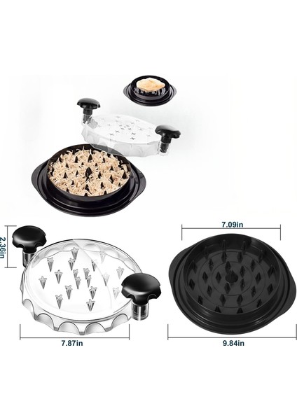 Tavuk Parçalayıcı Büyük Tavuk Göğsü Parçalayıcı Aracı Büküm, Görünür Et Parçalayıcı Makinesi, Kaymaz Şerit, Ergonomik Sap, Bpa Içermez, Domuz Sığır Eti Tavuk Için Uygundur (Yurt Dışından) fırsatları