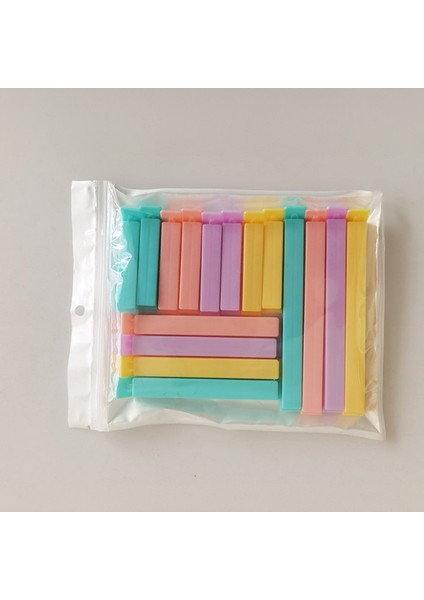 Gıda Paketleri Için Plastik Çip Klipsleri, Gıda, Mutfak ve Ev Için Kavisli Tasarım Sızdırmazlık Poşeti Klipsleri, Küçük Boy, Orta Boy, Büyük Boy (6,5 Cm, 9 Cm, 14 Cm) (Yurt Dışından)
