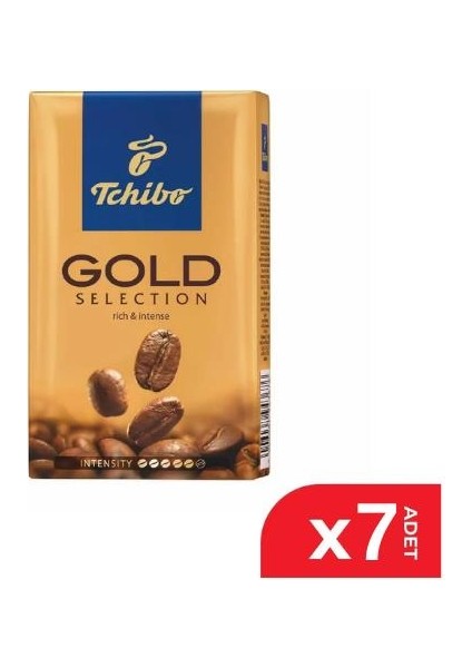 7 Li Tchibo Gold Selection Filtre Kahve 250GR