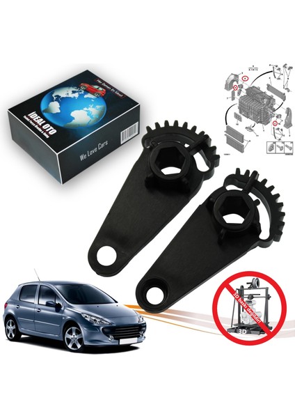 Peugeot 307 2001-... Klima Motor Dişlisi 5E2222400 5E2222300