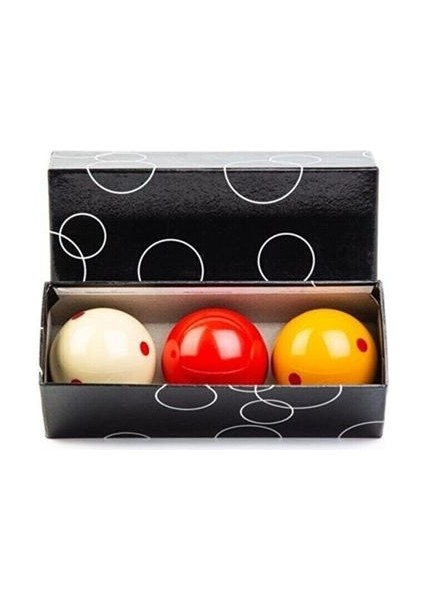Ekonomik Benekli Bilardo 3top 61.5mm