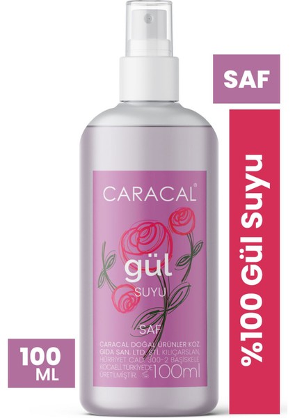 Saf Gül Suyu Doğal Gül Suyu Aydınlatıcı Tonik