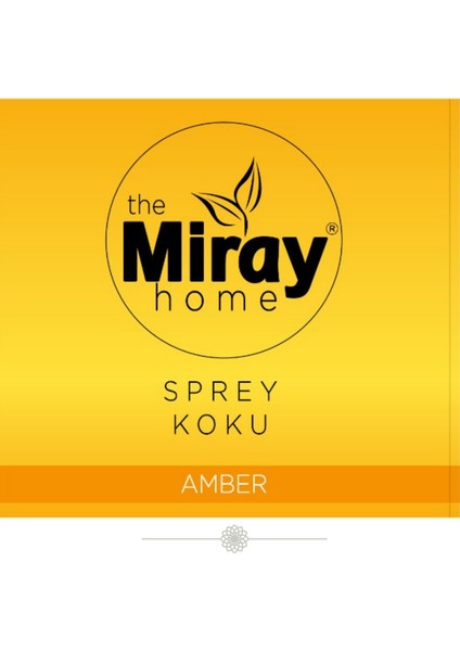 Home Sprey Kumaş ve Oda Kokusu Amber 500ML