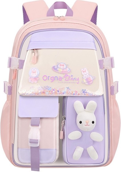 Kızlar ve Ilkokul Öğrencileri Için Omurgayı Koruyan Hafif Okul Sırt Çantası Sırt Çantası (Yurt Dışından)