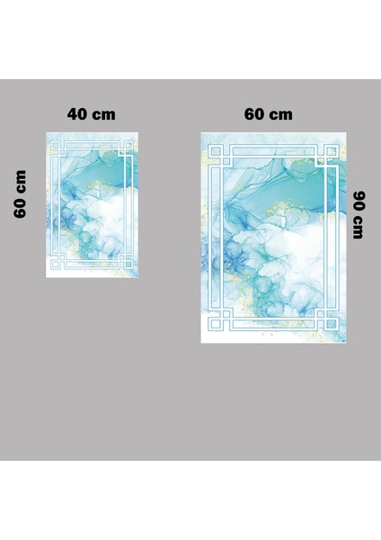 Banyo Paspas Takımı 2'Li 3d Dijital Baskılı