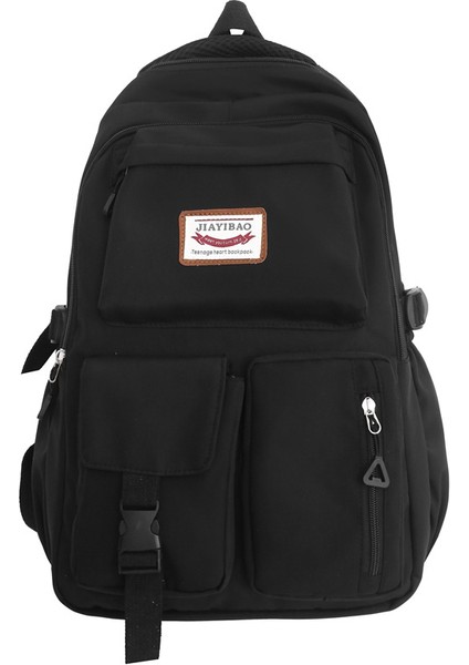 Okul Çantası Kadın Ins Tarzı Kore Versiyonu Harajuku Moda Kampüs Çift Ortaokul ve Lise Öğrencisi Sırt Çantası Moda Sırt Çantası (Yurt Dışından)