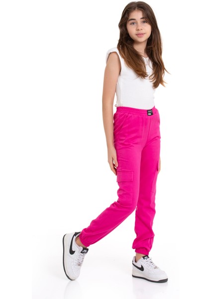 Beli Lastikli Jogger Kız Çocuk Pantolon