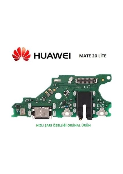 Huawei Mate 20 Lite Şarj Kulaklık Soket Mikrofon Bordu