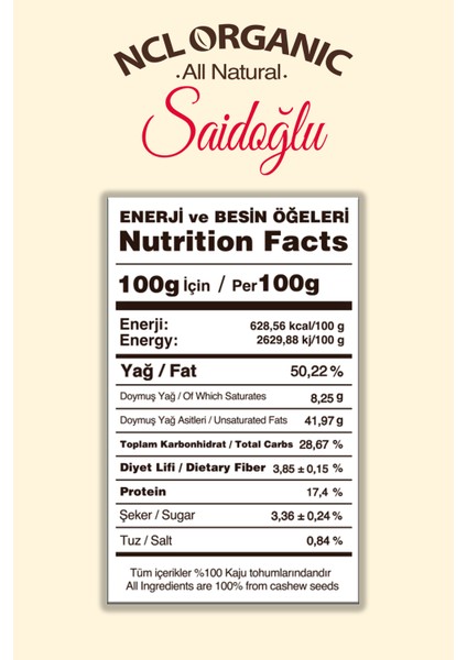 Kaju Ezmesiter Doğal Katkısız 200 gr fırsatları