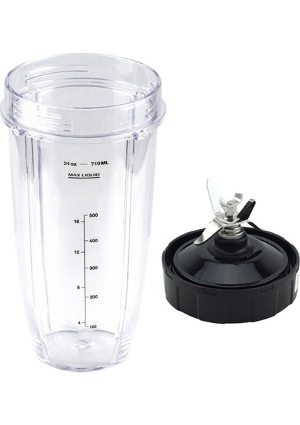 Ninja Için 2x Blender Yedek Parçaları, 24 Oz Fincan 7 Yüzgeç Çıkarıcı Bıçak, Otomatik Iq BN801 SS101 BL480-30 (Yurt Dışından)