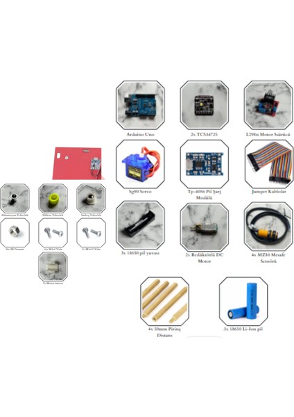 Meb Caretta Robot Kiti Pleksi - Caretta Yumurta Toplama Robotu Kiti (Demonte) modelleri