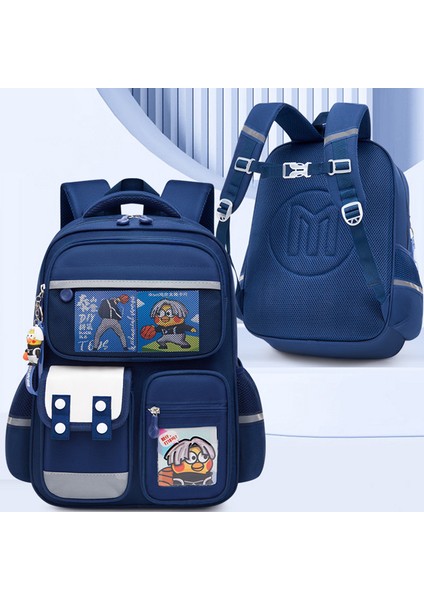 Ilkokul Erkek Çocukları Için Okul Çantası Mavi (Yurt Dışından) fiyatları