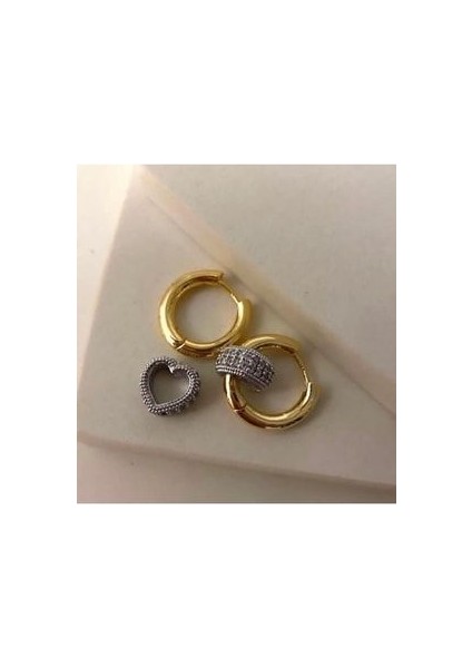 Özel Seri Zirkon Taşlı Halka Küpe fiyatları