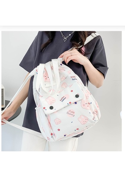 Kızın Ipli Sırt Çantası, Açık Hava Seyahati Sırt Çantası, Öğrenci Okul Çantası (Yurt Dışından) fırsatları