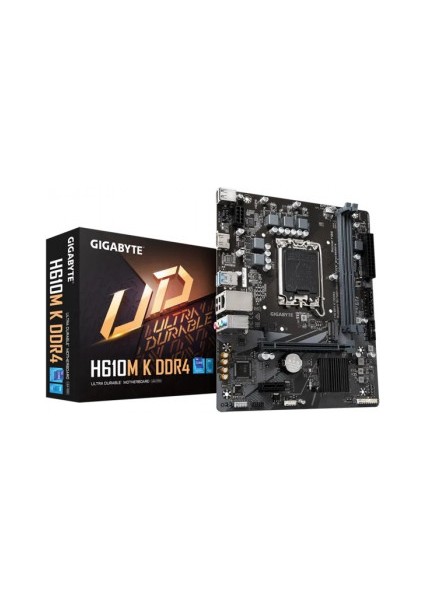 Gıgabyte H610M K Ddr4 3200MHZ M.2 Matx 1700P