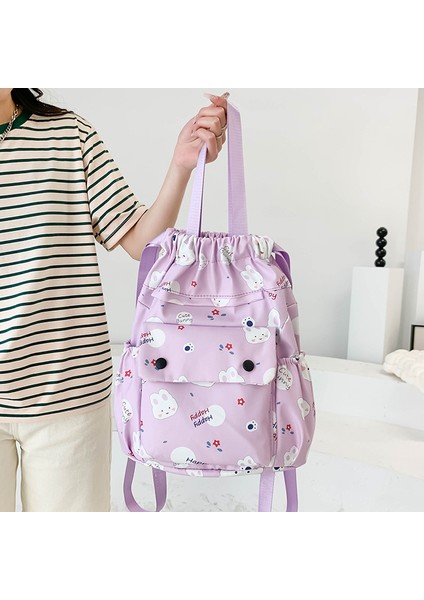 Kızın Ipli Sırt Çantası, Açık Hava Seyahati Sırt Çantası, Öğrenci Okul Çantası (Yurt Dışından) fiyatları