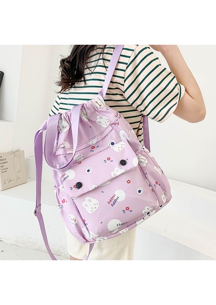 Kızın Ipli Sırt Çantası, Açık Hava Seyahati Sırt Çantası, Öğrenci Okul Çantası (Yurt Dışından) modelleri