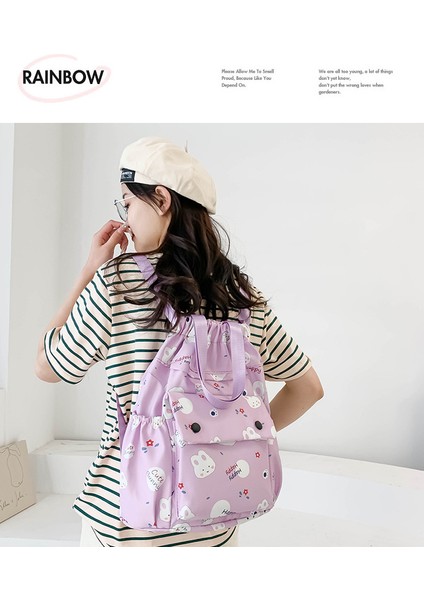 Kızın Ipli Sırt Çantası, Açık Hava Seyahati Sırt Çantası, Öğrenci Okul Çantası (Yurt Dışından) fırsatları