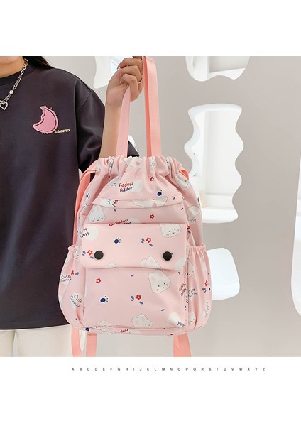 Kızın Ipli Sırt Çantası, Açık Hava Seyahati Sırt Çantası, Öğrenci Okul Çantası (Yurt Dışından) modelleri