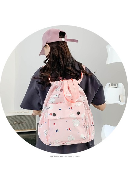 Kızın Ipli Sırt Çantası, Açık Hava Seyahati Sırt Çantası, Öğrenci Okul Çantası (Yurt Dışından) indirimleri