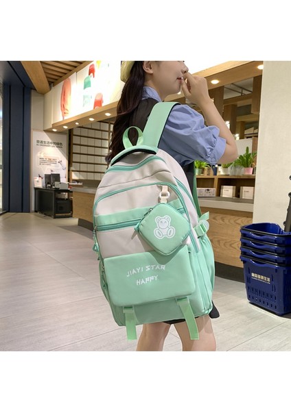 Öğrenci Okul Çantası Kız Sırt Çantası Kampüs Sırt Çantası (Yurt Dışından) indirimleri