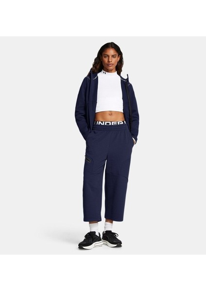 Kadın Ua Unstoppable Fleece Grid Crop Eşofman Altı 1386492-410 modelleri