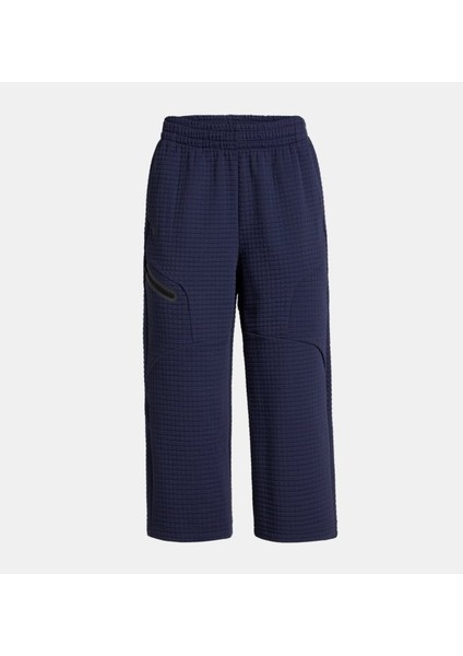 Kadın Ua Unstoppable Fleece Grid Crop Eşofman Altı 1386492-410 indirimleri