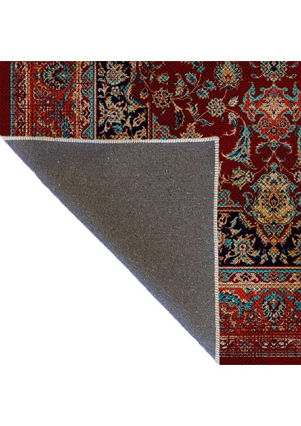 Mira Çok Renkli Let It Be Yazılı Geleneksel Motifli Vintage Dekoratif Halı Mira 1559 indirimleri