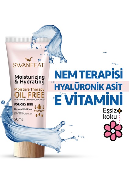 Nemlendirici Krem Nem Terapisi E Vitamini Hyalüronik Asit Içeren Yağlı & Normal Cilt 50 ml fiyatları