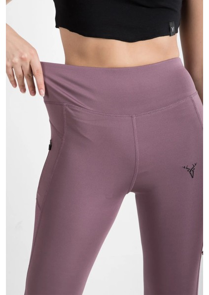 Yüksek Bel Toparlayıcı Yan Fermuar Detaylı Cepli Tayt modelleri