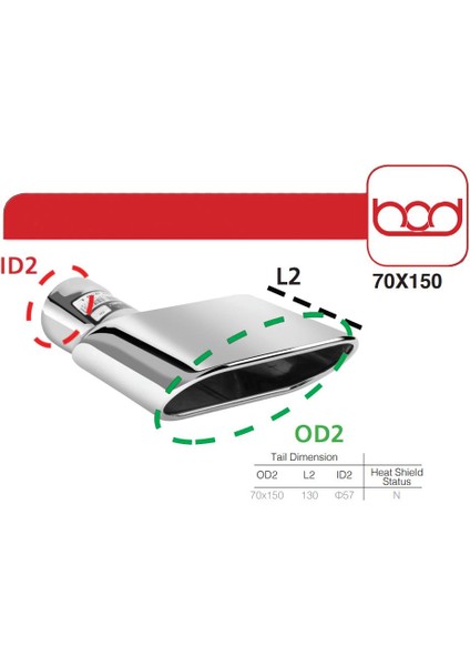 Egzoz Ucu 802-030 Wl