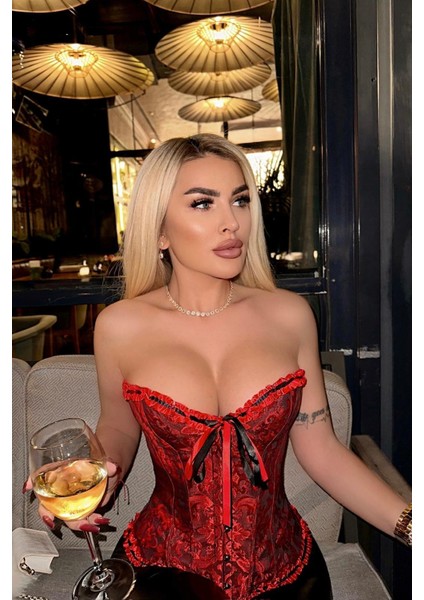 Enissa Işlemeli Korse