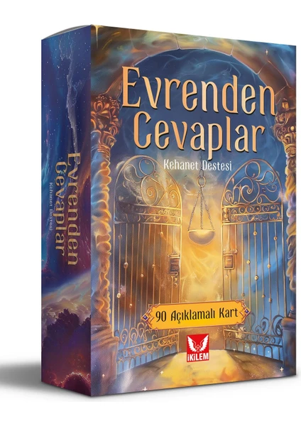 Evrenden Cevaplar Tarot Kehanet Destesi / 90 Açıklamalı Evet Hayır Belki Kartı