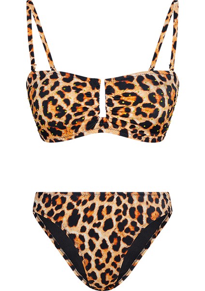 Cespuglio U Balenli Bikini Takımı