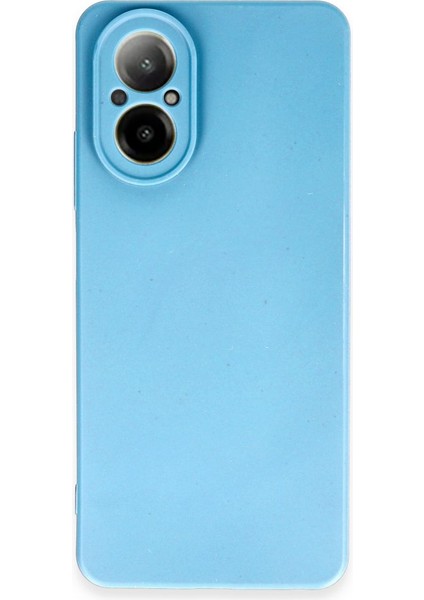 Realme 12 Lite Kılıf Premier Kamera Korumalı Mat Silikon Mavi