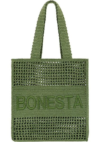 posıtano Mıdı Olıve Green Plaj Çantası