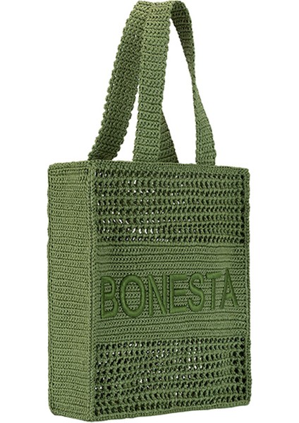 posıtano Mıdı Olıve Green Plaj Çantası