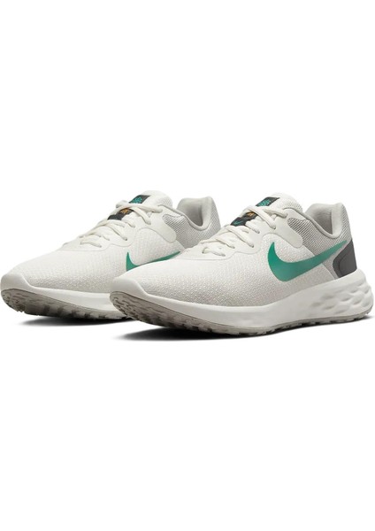 Revolution 6 Running Nn Walk Shoes Yürüyüş Koşu Ayakkabısı Beyaz Yeşil Swoosh modelleri