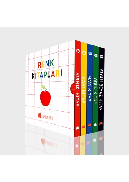 Renk Kitapları 0-2 Yaş 5 Kitaplık Kutulu Set fiyatları