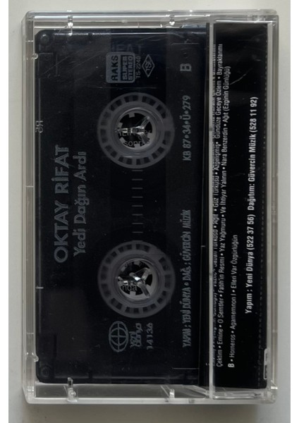 Oktay Rifat Yedi Dağın Ardı Kaset (Orjnal Dönem Baskı Kaset) fiyatları