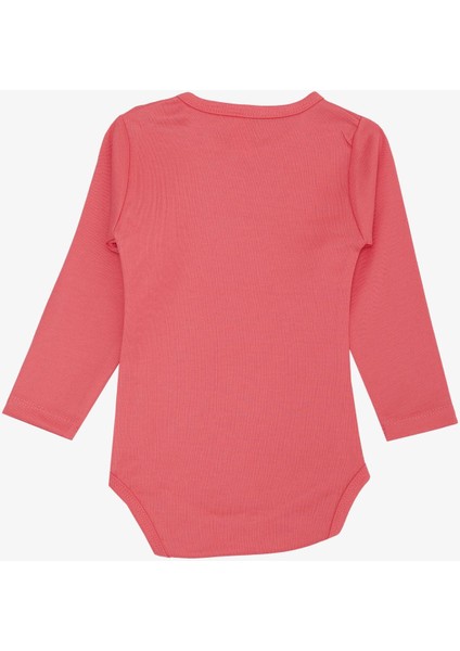 Kız Bebek Çıtçıtlı Zıbın Body Sevimli Bebek Kedicik Baskılı 9 Ay-3 Yaş, Mercan fiyatları