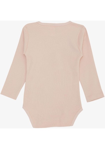 Kız Bebek Çıtçıtlı Zıbın Body Balonlu Unicorn Baskılı 9 Ay-3 Yaş, Pudra fiyatları