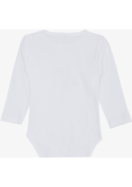 Kız Bebek Çıtçıtlı Zıbın Body Prenses Kutup Ayıcığı Baskılı 9 Ay-3 Yaş, Beyaz fiyatları