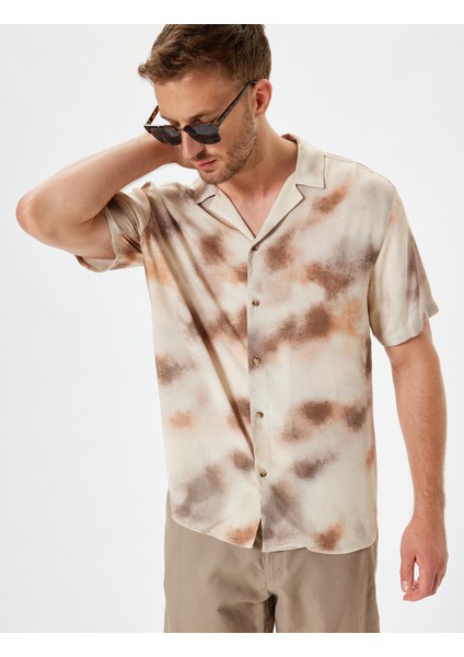 Kısa Kollu Gömlek Devrik Yaka Viskon fiyatları